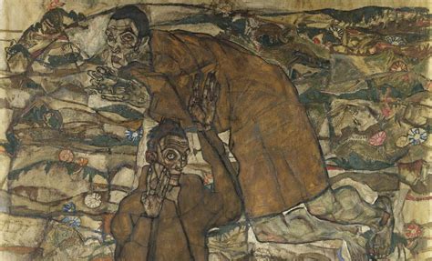 Egon Schiele, Levitation (The Blind II) | Masterpieces of the ...