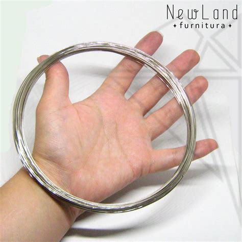 Проволока мемори для колье 15 см 1 виток (стальная) > NewLand-furnitura