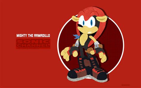 Mighty The Armadillo - New Sonic Channel Style by Bakahorus on DeviantArt 