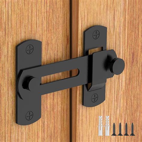 Stainless Steel 304 Gate Flip Latch Matt Black Heavy Duty Safety Barn ...