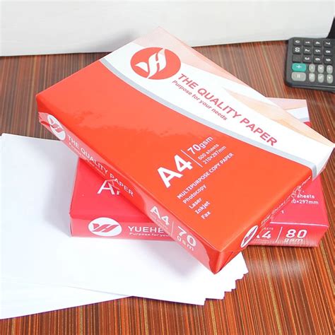 latest copy paper photocopy paper  gsmwhite paper copy china