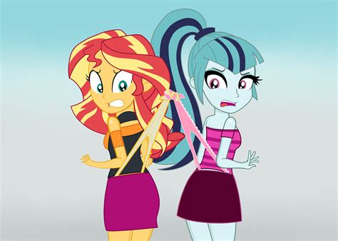 #2728369 - suggestive, artist:daarkenn, sonata dusk, sunset shimmer