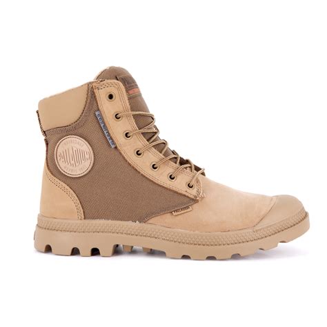 Ботинки Palladium Pampa Sc Wpn U-S 77235-236 кожаные коричнево-зеленые ...