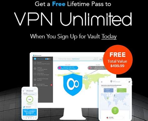Get VPN Unlimited Free For Life With Vault Bundle