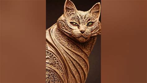WoodCraft cats🐱 | #cats #woodworking #wood #craft #diy #shorts # ...