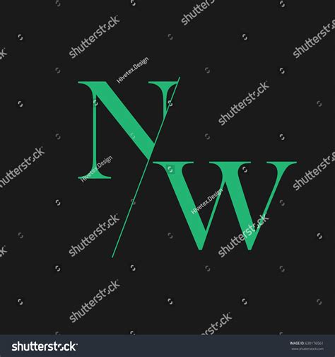 Nw Logo Stock Vector (Royalty Free) 630176561 | Shutterstock