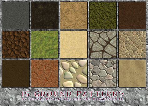 ground texture patterns  silver  deviantart