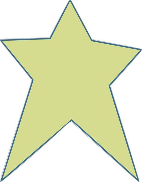 Free Printable Primitive Star Template