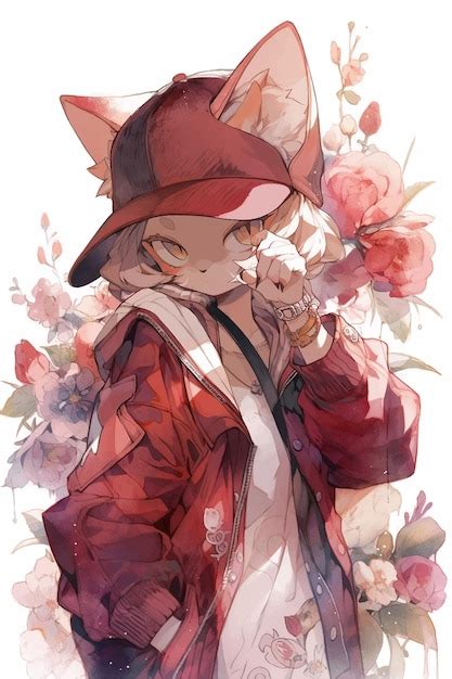 premium ai image sonic  hedgehog anime character art