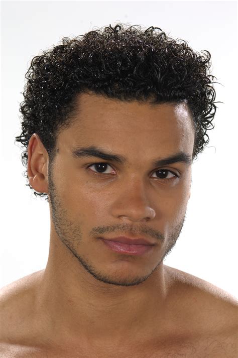 how to make black male hair curly