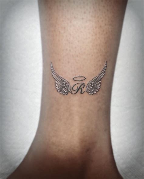 Angel Wings Memorial Tattoo Designs - printable