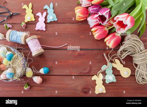 colorful decoration for easter Stock Photo - Alamy