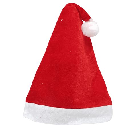 Gorrinho Papai Noel - Natal Gorro Papai Noel Touca Papai Noel Gorro Veludo Gorro Luxo Chapéu ...