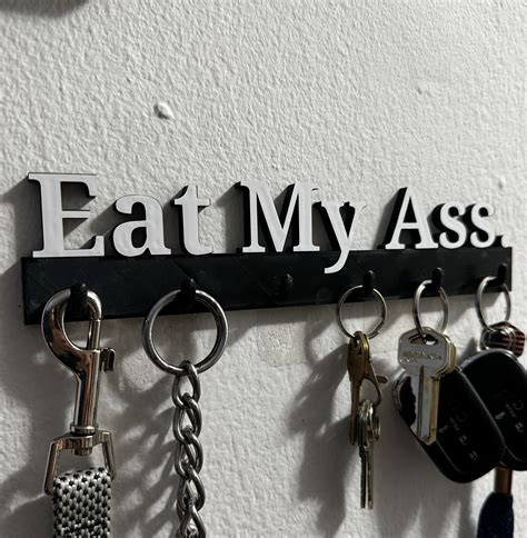 Free STL file Eat My Ass Key Hooks 🔑・3D print design to download・Cults