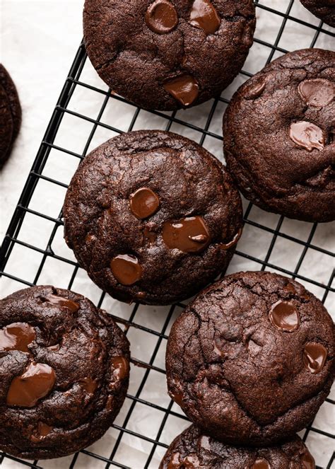 Mom's Double Chocolate Cookies - The Recipe Rebel