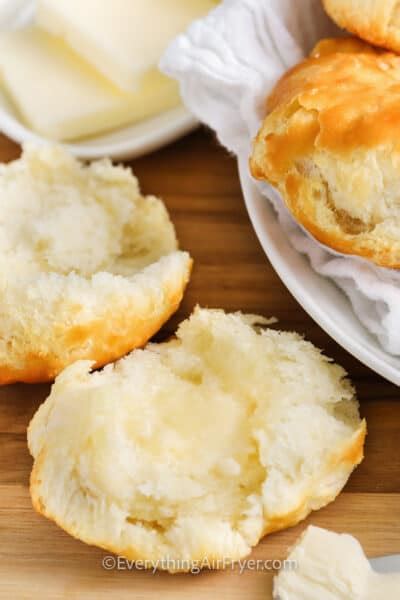 how long to air fry frozen biscuits