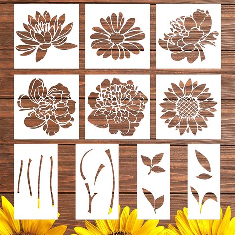 Free printable stencils flowers, Download Free printable stencils