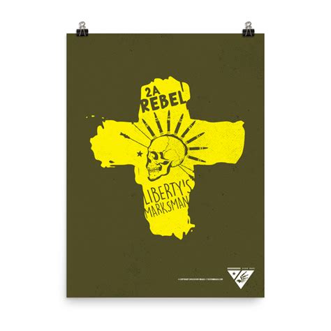 18"x24" Marksman Poster – Kickin Brass
