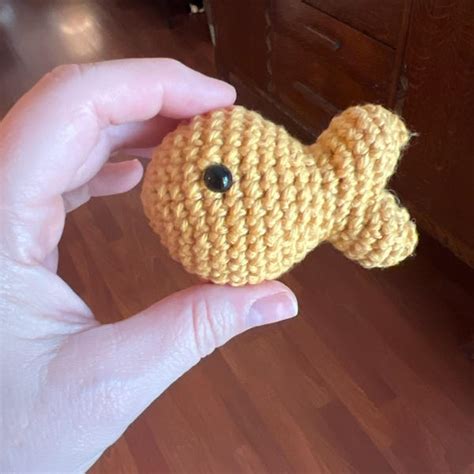 No Sew Goldfish Crochet Pattern, Goldfish Amigurumi Pattern, Goldfish ...