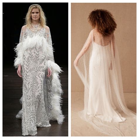 Looking for wedding capes! The left is designer ($$$), the right is