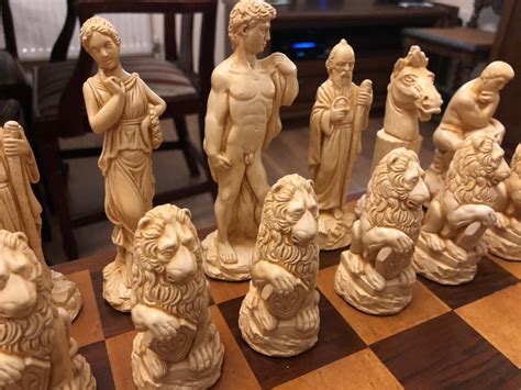 ancient greeks chess set chess collecting