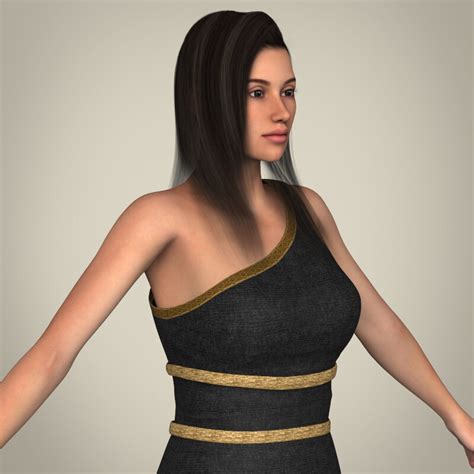 ArtStation - Young Sexy Gorgeous Woman 3D Character | Resources