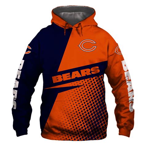 Chicago Bears Hoodie longsleve Sweatshirt for fan -Jack sport shop