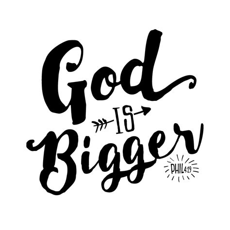 beloved  god  bigger