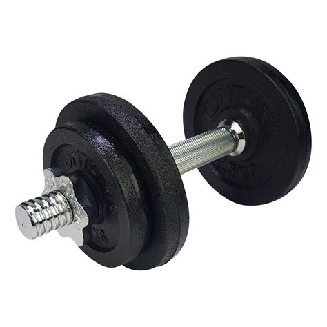 Dumbbellset, with 1 bar screw - 10 kg - Tunturi New Fitness B.V.
