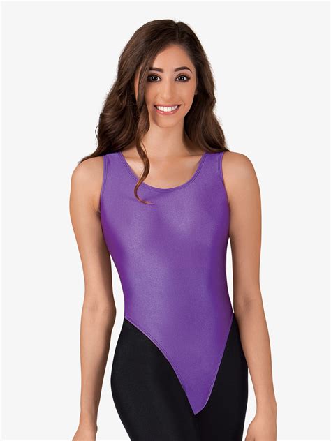 Womens Nylon Tank Thong Leotard - Class Basics | BalTogs 843