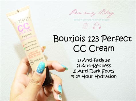Pen My Blog: Bourjois 123 Perfect CC Cream and CC Eye Cream Review