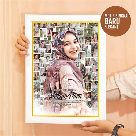 jual kado foto custom kolase bingkai kado ulang  kado wisuda