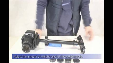 Lighting 라이트닝 스테디캠 S-40C 카본 Handheld Stabilizer - YouTube
