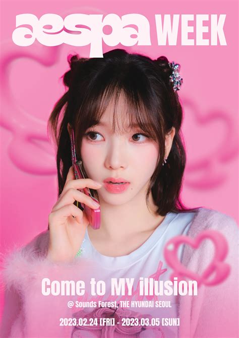 aespa - aespa Week: Come to MY Illusion (Individual Teaser Posters) : r ...