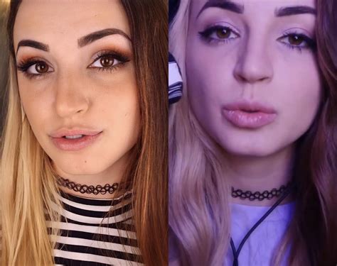 I love Gibi’s lips, this 2 pics are my favorite ones to jerking off