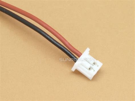 2 pin JST 1.25mm, Both side Female 30cm [6300] : Sunrom Electronics