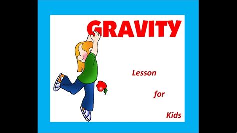 Gravity for Kids - School Lesson Part 2 -makemegenius.com series of ...