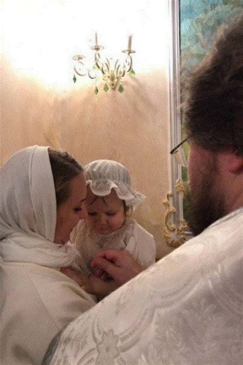 Зоя Бербер и Александр Синегузов крестили дочь
