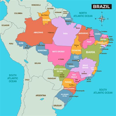 Mapa Do Brasil Fotos - BINKEDU