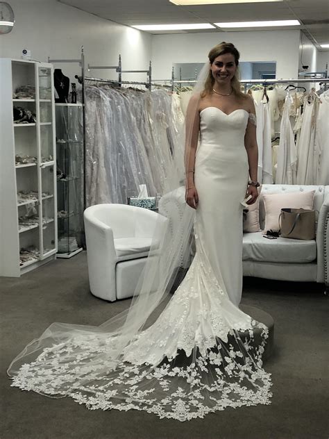 I said “basically yes” to my dress today! Bonus happy tears 😂 : wedding