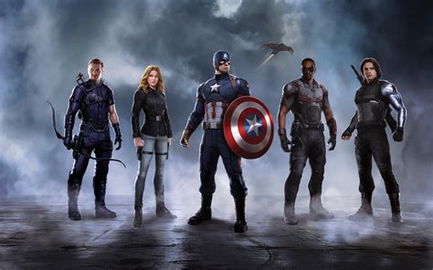 Civil War Captain America Team Wallpapers | HD Wallpapers | ID #17761