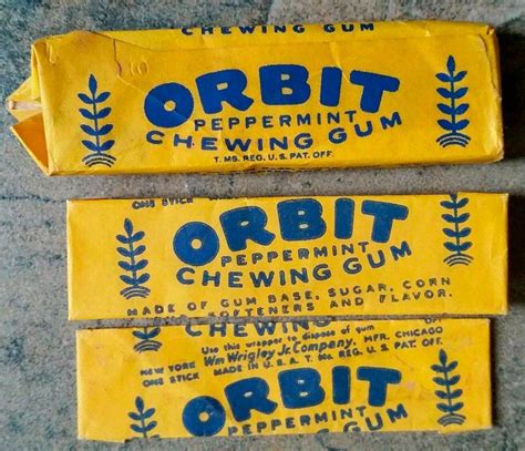 Orbit - история бренда жевательной резинки из США Орбит