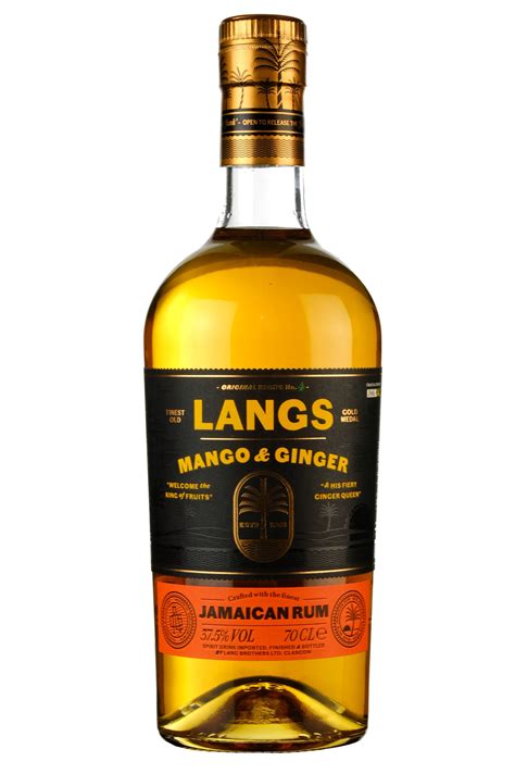 Lang's Mango & Ginger Rum - Whisky-Online Shop