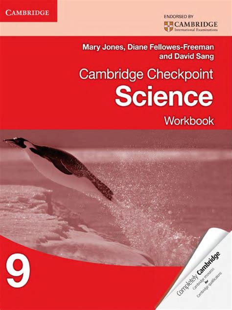 Cambridge Checkpoint Science 9 Workbook | PDF