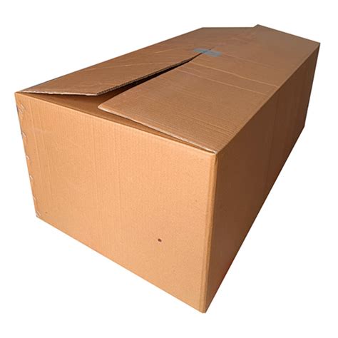 corrugated carton paper standard size brown color versatile