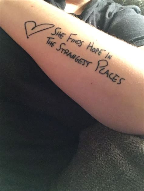 mayday parade tattoo in Derek sanders handwriting. so far away lyrics ...