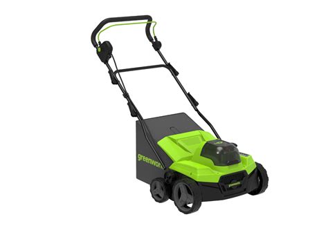 Аэратор-скарификатор аккумуляторный Greenworks GD40SC38II Арт. 2517607 ...