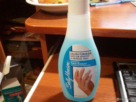 Жидкость для снятия лака Sally Hansen для искусственных и ...