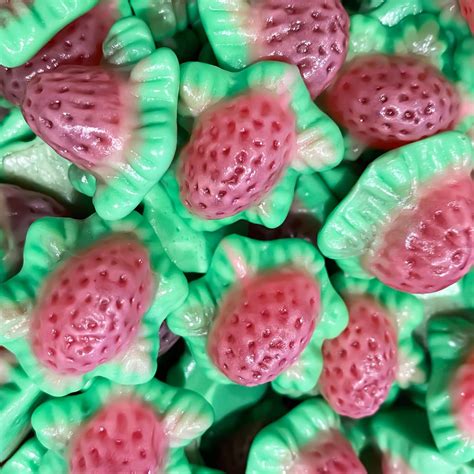 Vidal Jelly Filled Strawberrys - 1kg : Amazon.co.uk: Grocery