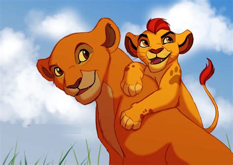 Kion On Kiara’s Back